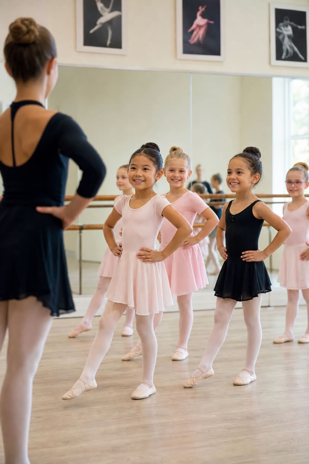 Young dancers at RFTS holiday camp