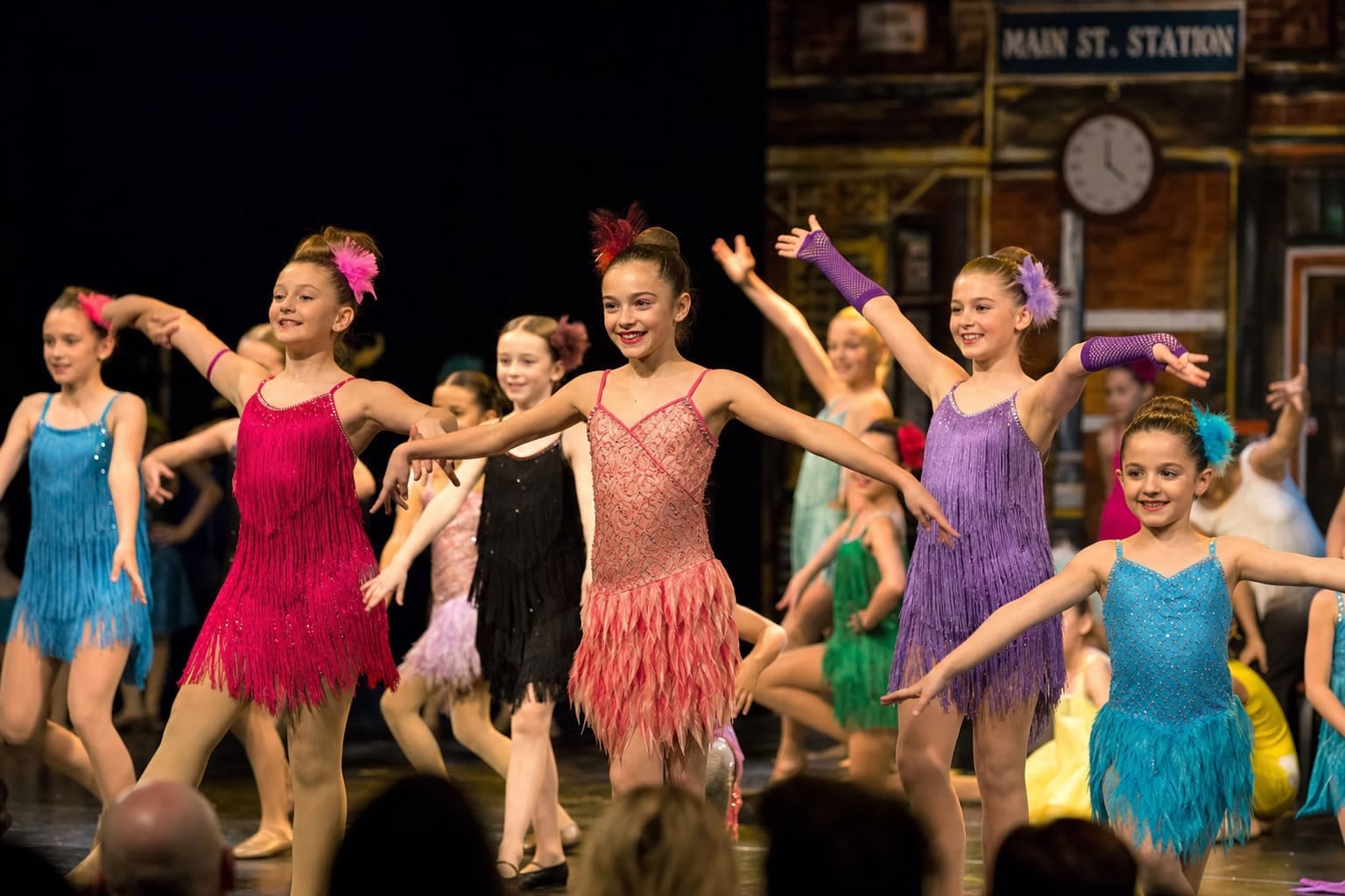 RFTS dancers performing at show